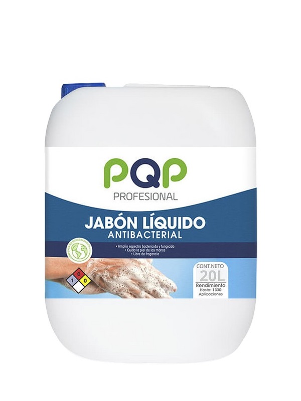 Jabon Liquido Antibacterial PQP Profesional 20 L