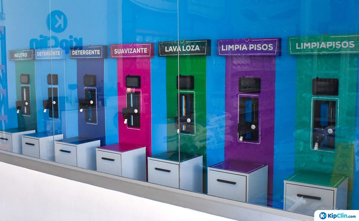 Somos el unico sistema refill de detergentes certificado en Colombia