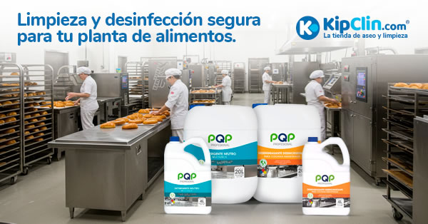 Limpieza y desinfección para plantas de alimentos.