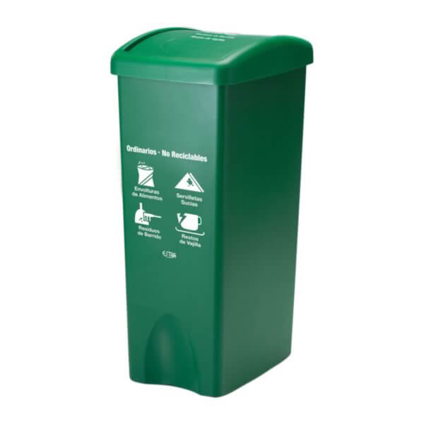 contenedor verde no reciclables