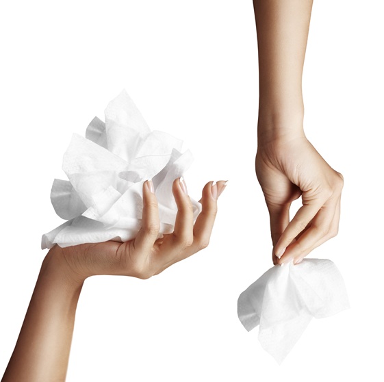 utiliza kipclin papel para limpiar manos superficies diferentes