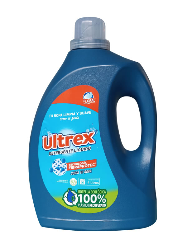 Detergente Líquido Ultrex Floral 4 L