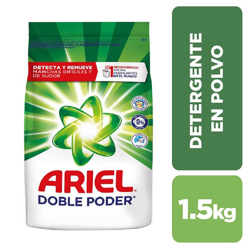Detergentes: Detergente Ariel En Polvo 1500 Gr Original
