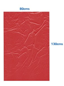 (E) Bolsa para Basura roja 80 X 130 Calibre 0,8 Paquete X 50