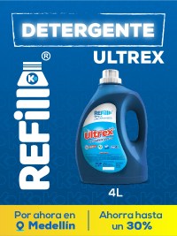 DETERGENTE LIQUIDO PARA LAVADORA BERHLAN X 4000 ML