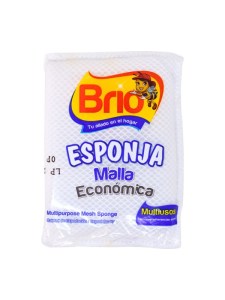 (E) Esponja Multiusos Malla Brio Económica
