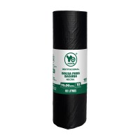 Bolsa Basura Negra 70X90 Rollo X10 Yo Reciclo Institucional