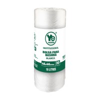 Bolsa Basura Blanca 46X46 Rollo X30 Yo Reciclo Institucional