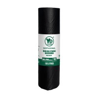 Bolsa Basura Negra 80X110 Rollo X10 Yo Reciclo Institucional
