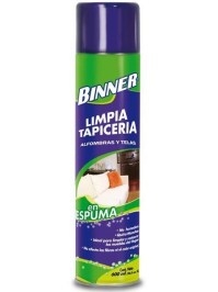 Limpia Tapiceria en Espuma Binner Aerosol 600 mL