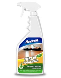 Protector y Brillador Mezcla Precisa para Pisos de Madera y Laminados Binner 700 mL