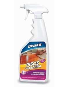 (E) Removedor de Ceras y Sellantes Pisos de Madera y Laminados Binner 700 mL
