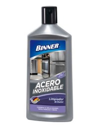 Limpiador y Brillador de Acero Inoxidable Binner 240 mL