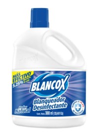 Blanqueador Desinfectante Poder Natural, Blancox 3.800 Ml