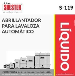 Abrillantador para Lavaloza Automático 4 L