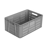 Canastilla Plastica Lineal Pared Lineal 60X40X25 Gris
