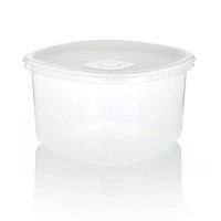 Recipiente Plus Cuadrado Tapa Blanca 4,5 L