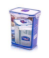 Recipiente Rectangular Alto Classic. Natural, Capacidad 1,8 Ltr
