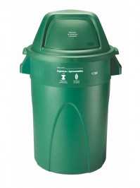 Contenedor Elite 121 L Verde - Orgánico Aprovechables