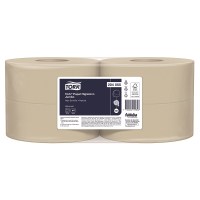 Papel Higiénico Jumbo Hoja Sencilla Natural x 4 Rollos 500 m c/u (204055)