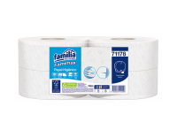 Papel Higiénico Famimax Triple Hoja Precortado Blanco 170 m X 4 Rollos (71178)