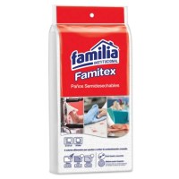 Paños semidesechables Famitex Blanco x 10 (74302)