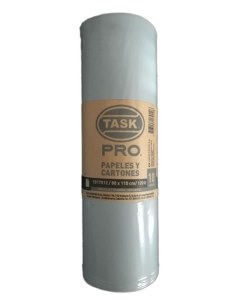 (E) Bolsas para Basura Task-Pro Grises 80 X 110 Rollo X 10