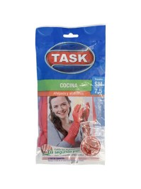 Guante Cocina Rojo Task Calibre 18 