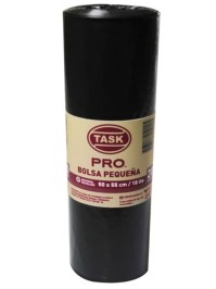 Bolsas para Basura Bio Task-Pro Negras 50 X 55 Rollo X 20