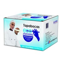 Tapabocas Plástico Antiempañante por Ambos Lados X 10