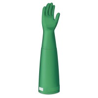 Guante Industrial Extralargo Calibre 25 Verde XL