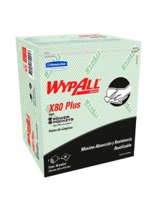 Wypall x 80 verde x 30 Paños