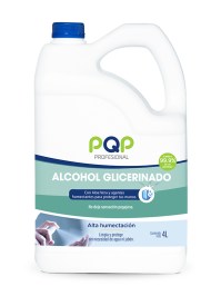 Alcohol Glicerinado PQP Profesional 4 L