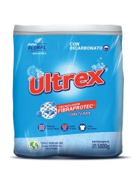 Detergente en Polvo Ultrex Floral 5 Kg