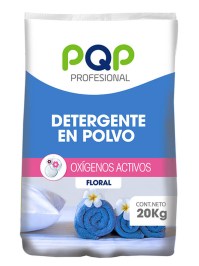 Detergente en Polvo PQP Profesional con Oxígenos Activos 20 Kg