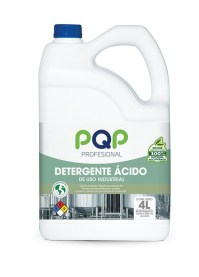 Detergente Liquido Ácido PQP Profesional 4 L