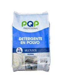 Detergente en Polvo Multiusos PQP Profesional AZ Floral 20 Kg