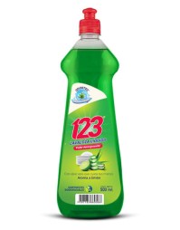 Lava Loza 123 Limón 500 mL