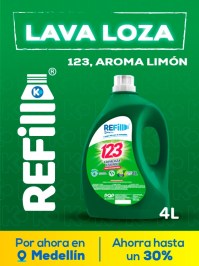 Refill Lava Loza 123 Límon