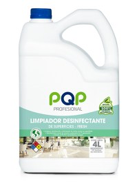 Limpiador Desinfectante de Superficies Fresh PQP Profesional 4 L