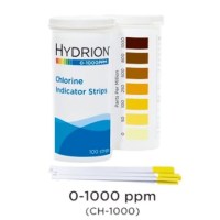 Rollo para Medición de Cloro. Hydrion. Rango 0-1000 ppm
