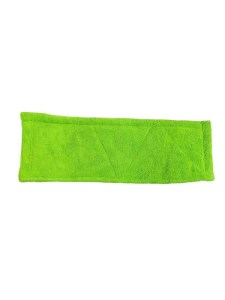 Repuesto mopa plana microfibra Verde 40cm
