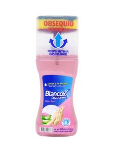 (E) Lavaloza Líquido Blancox Aloe y Rosas 850 mL